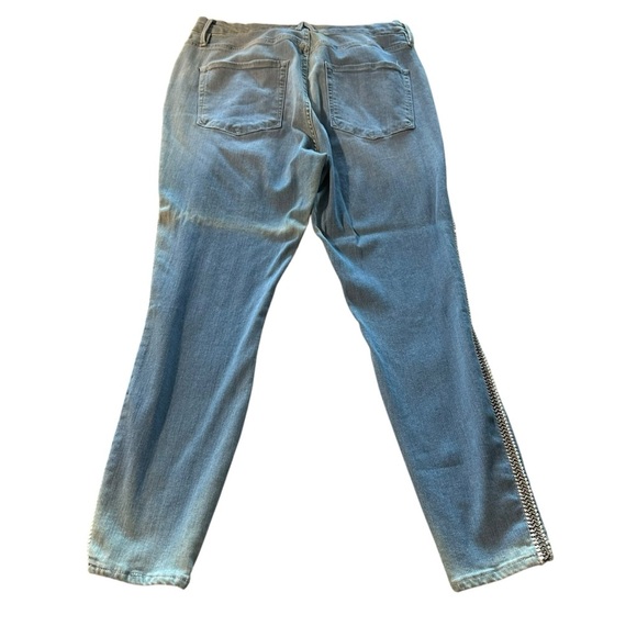 Good American women's size 16 Good Legs jeans with embellishments - Picture 2 of 7